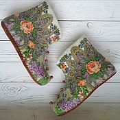 Обувь ручной работы handmade. Livemaster - original item Homemade felt boots/chunis. Handmade.