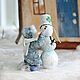 " Наташа и снеговик", Елочные игрушки, Хабаровск,  Фото №1