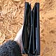 Men zipper long wallet. Кошельки. Надежда. Ярмарка Мастеров.  Фото №5