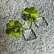 Swarovski серьги Crystal Silver Shadow 28mm. Серьги классические. TLN North. Ярмарка Мастеров.  Фото №5