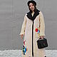 Felted coat 'based on V. Kandinsky'. Coats. silk wool. Online shopping on My Livemaster.  Фото №2