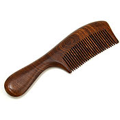 Сувениры и подарки handmade. Livemaster - original item Wooden comb with sandalwood handle. Art.40001. Handmade.