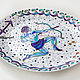 Zodiac sign Sagittarius-plate on the wall-a gift to Sagittarius. Decorative plates. Art by Tanya Shest. My Livemaster. Фото №5