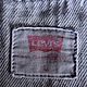 Винтаж: Levi's. Оригинал! Конопля+хлопок. Джинсовая блузка - жилетка. Блузки винтажные. Одевайка. Ярмарка Мастеров.  Фото №8