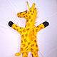 Giraffe. Glove puppet. Puppet show. teatr.tati. My Livemaster. Фото №4