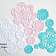 A set of doilies and crochet flowers. Flowers artificial. Natalie crochet flowers. My Livemaster. Фото №4