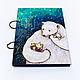 Copy of Copy of Notepad A5 "Winter mandala". Sketchbooks. EVAG. Online shopping on My Livemaster.  Фото №2