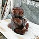 Игрушка из меха норки. Бобренок. Мягкие игрушки. Анастасия Иванова (ivanova-dolls). Интернет-магазин Ярмарка Мастеров.  Фото №2