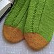 Носки зеленые "Авокадо" для всех р.37/38. Носки. Территория вязания: носки для всех. Интернет-магазин Ярмарка Мастеров.  Фото №2