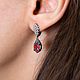 Заказать Серьги Ёжики, опалы, серебро 925 пробы с чернением, кулон. Organic Jewelry. Серебро и золото. Ярмарка Мастеров. . Серьги классические Фото №3