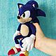 Выкройка игрушки. Sonic the hedgehog. Ёжик Соник. Выкройки для кукол и игрушек. Татьяна Бр. Ярмарка Мастеров.  Фото №4