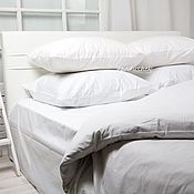 Для дома и интерьера handmade. Livemaster - original item White bedding. White duvet cover. White Linen Duvet Cover Set. Handmade.