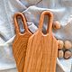 Доска сервировочная из дуба «Бутылка». Утварь. TRIBAR.homedecor. Интернет-магазин Ярмарка Мастеров.  Фото №2