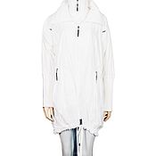 Винтаж handmade. Livemaster - original item Size M, L. Stylish white Windbreaker Raincoat! New! USA. Handmade.