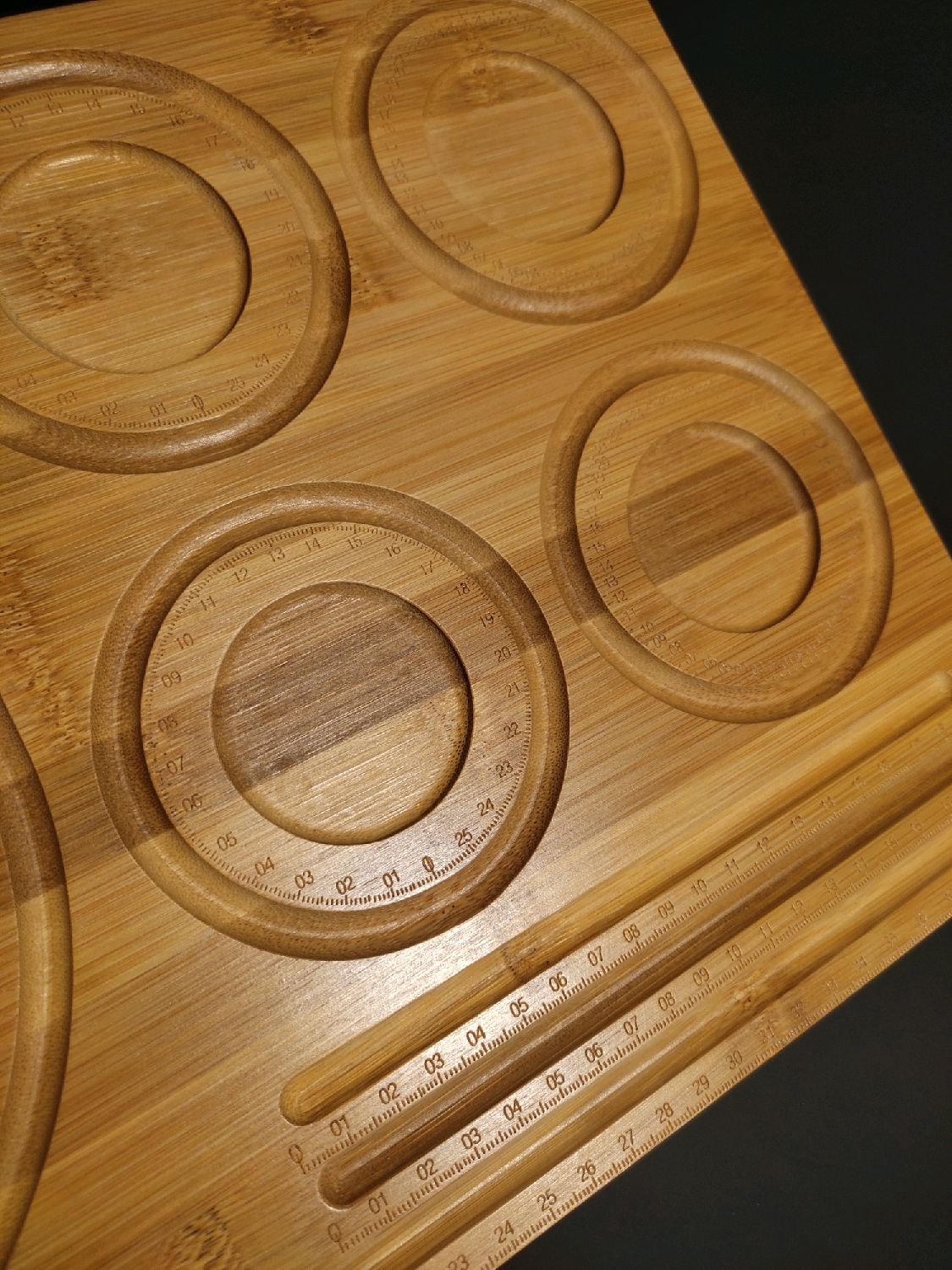 Бамбуковая доска для сборки бус и браслетов в интернет-магазине на ...