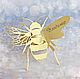 'Bee' karteczkami Banquet napkin. Card. Evrica (Evrica). Online shopping on My Livemaster.  Фото №2