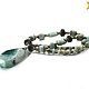 amazonite. ' Winter in the Ocean ' amazonite necklace. Necklace. Design jewelry. Online shopping on My Livemaster.  Фото №2