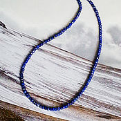 Украшения handmade. Livemaster - original item The transformer necklace from lapis lazuli Natural stones. Handmade.