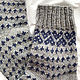 Warm Woolen Knitted Socks, Jacquard Grey Merino Socks. Socks. Dobryy_vyaz. Online shopping on My Livemaster.  Фото №2