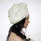 Turban hat hijab IVORY double silk. Caps. TURBAN SVS. My Livemaster. Фото №6