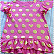 Блуза для девочки Золото на Розовом. Одежда женская. TrendyKnittingBaby ( Таисия). Интернет-магазин Ярмарка Мастеров.  Фото №2