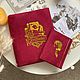 Набор «Гриффиндор» : планер и обложка на паспорт. Гарри Поттер, Блокноты, Санкт-Петербург,  Фото №1
