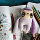 Ленивец, вязаный ленивец. Мягкие игрушки. Vivika12. Интернет-магазин Ярмарка Мастеров.  Фото №2