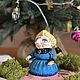  Колдунья. Елочные игрушки. Lamps.&.Dolls. Интернет-магазин Ярмарка Мастеров.  Фото №2