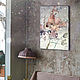 Шебби-розы (розовый, пепельный, бежевый, белый) картина, Картины, Санкт-Петербург,  Фото №1