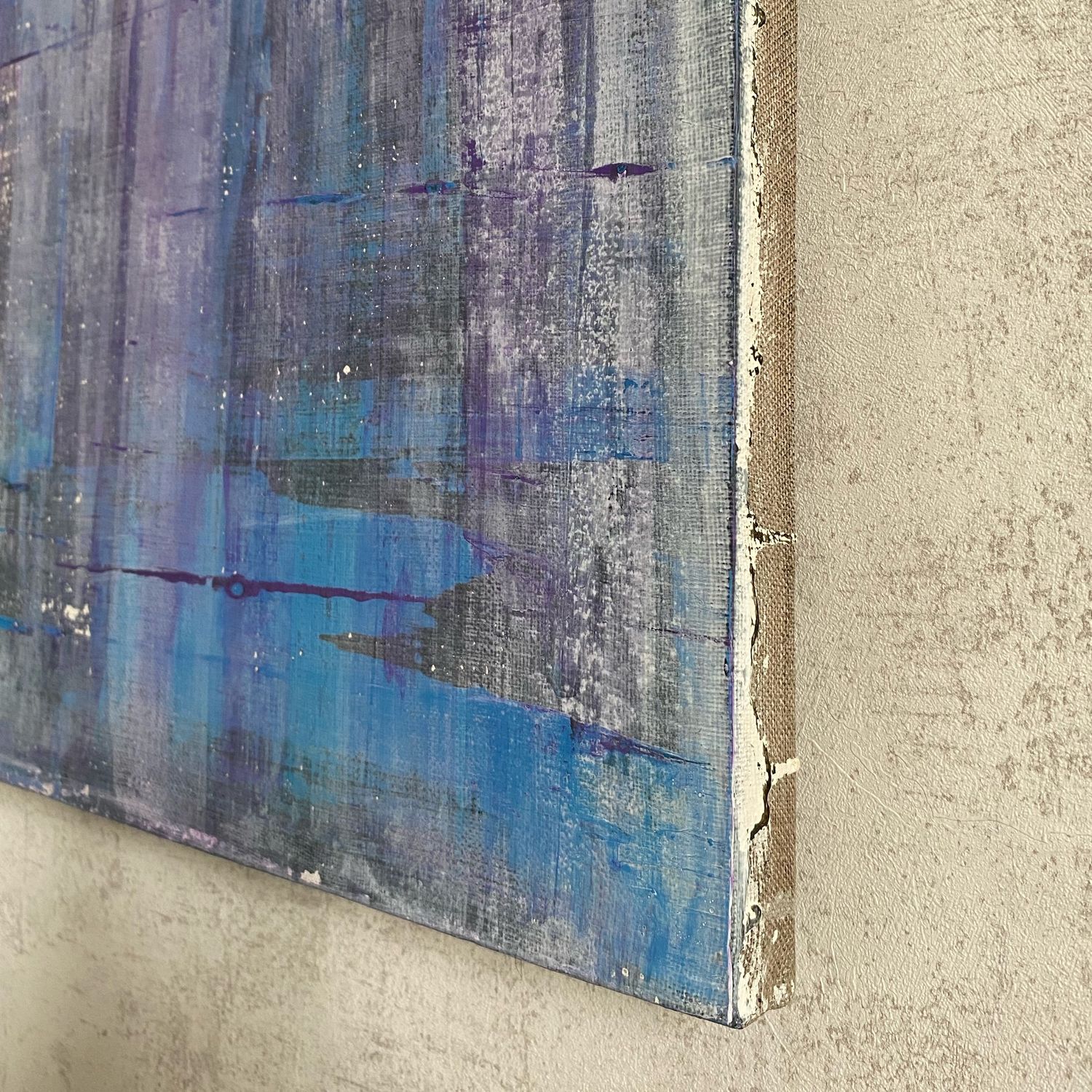 Картина абстракция акрилом на холсте “Range” в интернет-магазине ...