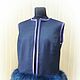 Order Cashmere vest with Fox fur. AVS -dressshop. Livemaster. . Vests Фото №3