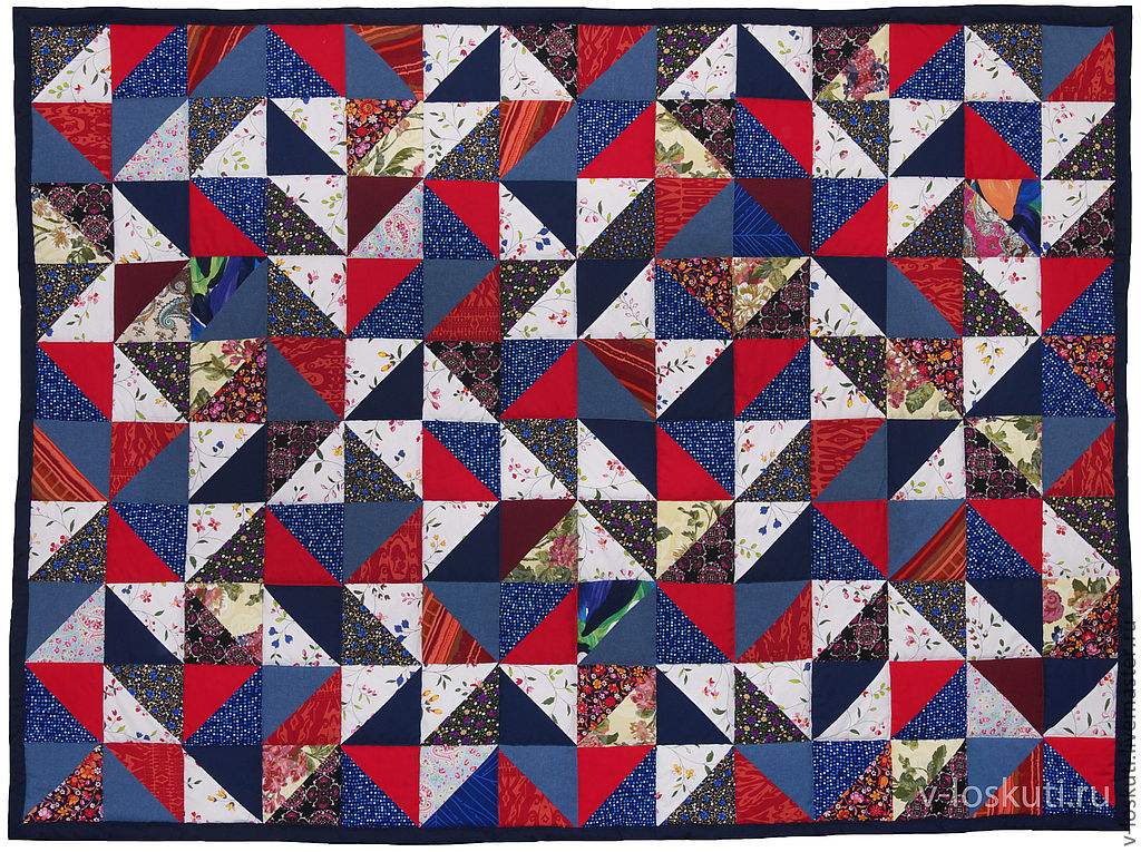 20 2. Квилтинг пэчворк. Пэчворк плед градиент. Лоскут. Лоскутное одеяло.