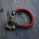 Bracelet with Thor's Hammer. Pendants. MintTiger. Online shopping on My Livemaster.  Фото №2