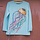 Camiseta De Medusa. T-shirts. krasa-art. Ярмарка Мастеров.  Фото №5