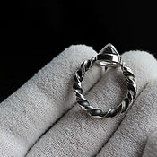 Ring Crystal and Silver