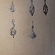 Long Silver earrings with moonstones 'Imina'. Earrings. Unusual Gemstone Jewelry. My Livemaster. Фото №6
