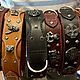  "Перун". Ошейники. SOLVI antique leather. Ярмарка Мастеров.  Фото №6