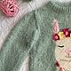 Джемпер "Моя лама". Кофта. olga kirdyasheva's handmade. Ярмарка Мастеров.  Фото №5