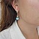 Серьги «Monaco». Серьги классические. Olga Kokina_jewelry. Ярмарка Мастеров.  Фото №5