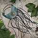Choker leather 'Mystery forest', Necklace, Vidnoye,  Фото №1