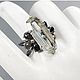Order Ring with green Amethyst and Opals. serebro-i-kamni-1. Livemaster. . Rings Фото №3