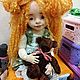 Заказать Текстильная интерьерная кукла. Dolls-handmade-sochi. Ярмарка Мастеров. . Интерьерная кукла Фото №3