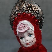 Куклы и игрушки handmade. Livemaster - original item Teddy $: Barbara. Handmade.