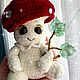 Вязаный мухомор, Игрушки, Воронеж,  Фото №1