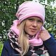 Set cap beanie and Snood in two turns, Headwear Sets, Moscow,  Фото №1