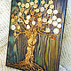 Paneles De Árbol. Panels. decoupage things. Интернет-магазин Ярмарка Мастеров.  Фото №2