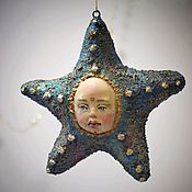 Куклы и игрушки handmade. Livemaster - original item A magical starfish. christmas tree toy.. Handmade.