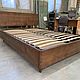 Order Bed 'Sola' made of oak 1400h2000. aleksej-ixw. Livemaster. . Bed Фото №3