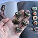 Винтаж: Covers buttons/ винтажные накладки на пуговицы. Пуговицы винтажные. Svetlana Valent. Ярмарка Мастеров.  Фото №4
