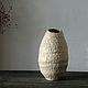 River Stone White Vase. Vases. Vlad Surovegin. Online shopping on My Livemaster.  Фото №2